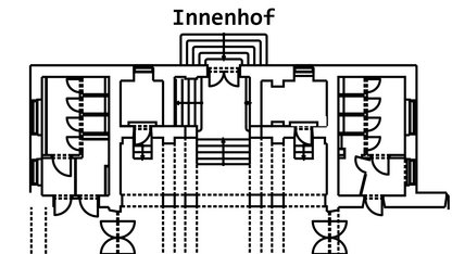 Lageplan Defibrillator Hauptgebäude bei Portier A_01_HG_standort_lageplan_defibrillator